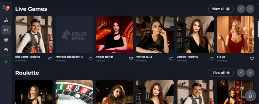 Felixspin no deposit bonus